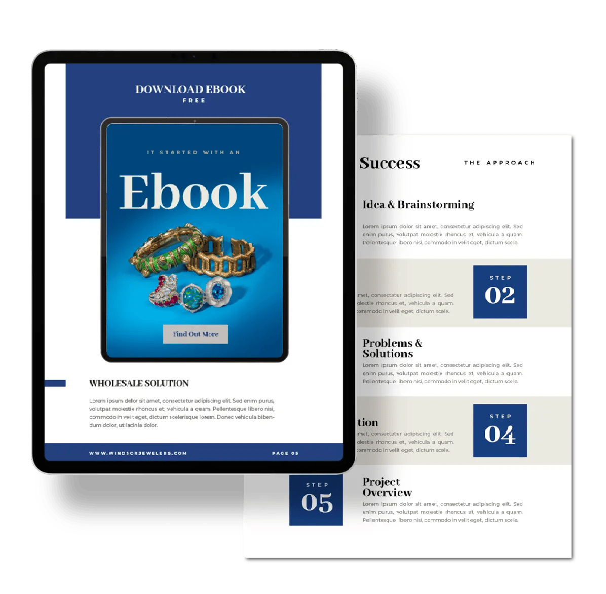 Windsor Jewelers | Ebook on Ipad